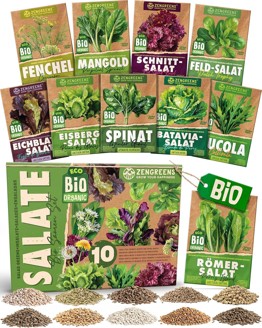 Bio-Tomatensamen im 10er-Set – 10 Tomatensamen für den einfachen Anbau im Garten, Balkon oder Hochbeet – Pflanzensamen – Setzlinge