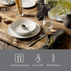 Vivo von Villeroy & Boch – New Fresh Basic Besteckset 24-teilig für 6 Personen Kitchen Naty Shop