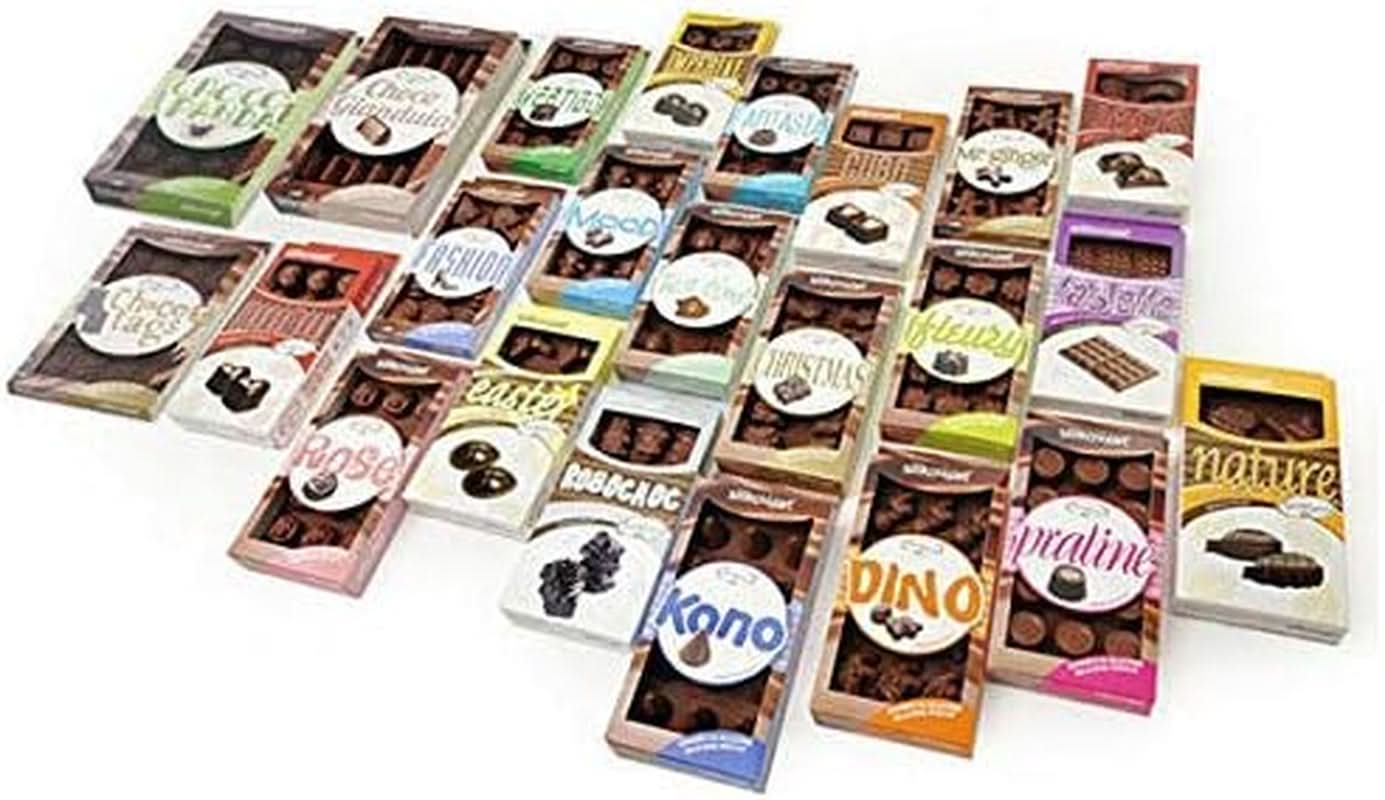 Silikomart 195931, Modell Schokoriegel, 11,6 x 7,8 x 10 cm, Küche Naty Shop