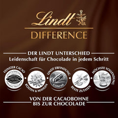 Lindt & Sprüngli Feines Backen Kuchenmischung, Backmischung, 8 Portionen, Laktosefrei, 400 G Mischung zum Backen und Kochen Naty Shop