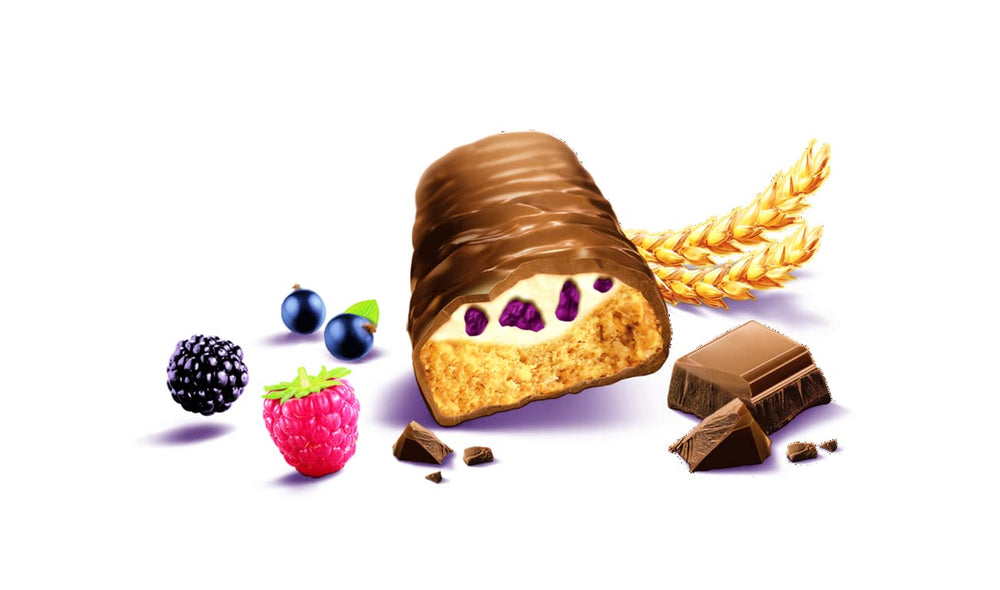 Balisto Chocolate Pack Bulk, Yoberry-, Müsli- und Joghurt-Schokoriegel, 8 x 18,5 g, Schokolade, Müsliriegel, Schokoladen-Großpackung (148 g)