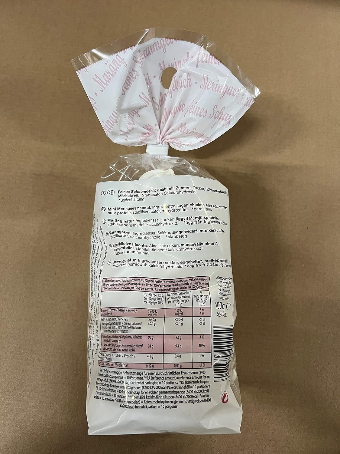 Bezele de calitate – Bezele fine, picături de vanilie, bezele crocante, 100g