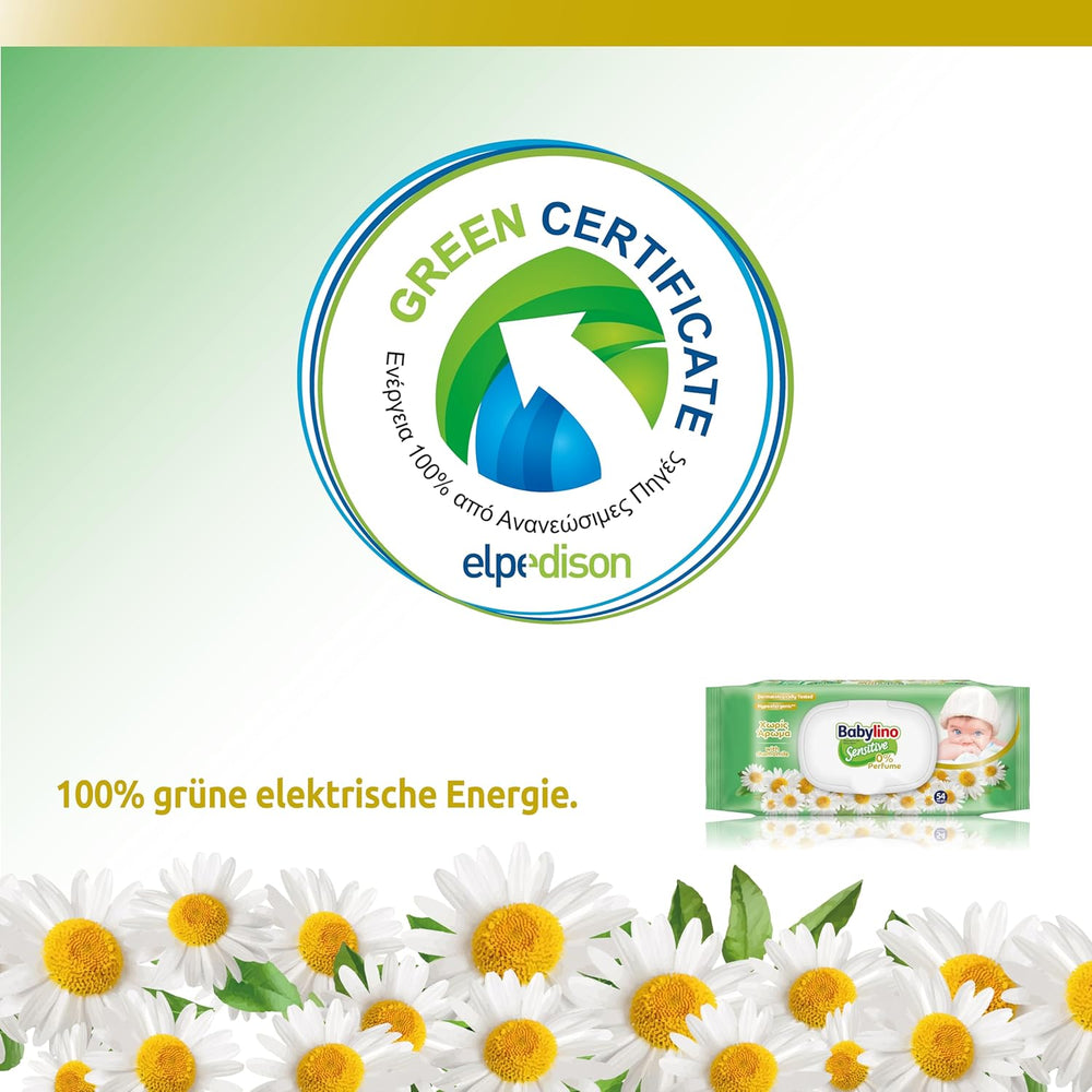 Feuchttücher für empfindliche Babys, 0 % Duftstoffe, 98 % natürliche Formel, die das pH-Gleichgewicht der Haut wiederherstellt, Frischesiegel, 54 Tücher