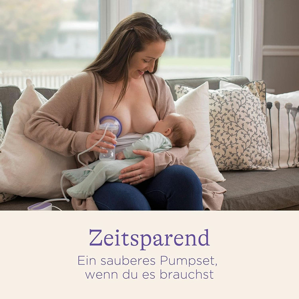 Lansinoh Pump Set - Wartungs-/Ersatzteilset für elektrische Milchpumpen Zubehör Essen und Stillen Bebe Naty Shop