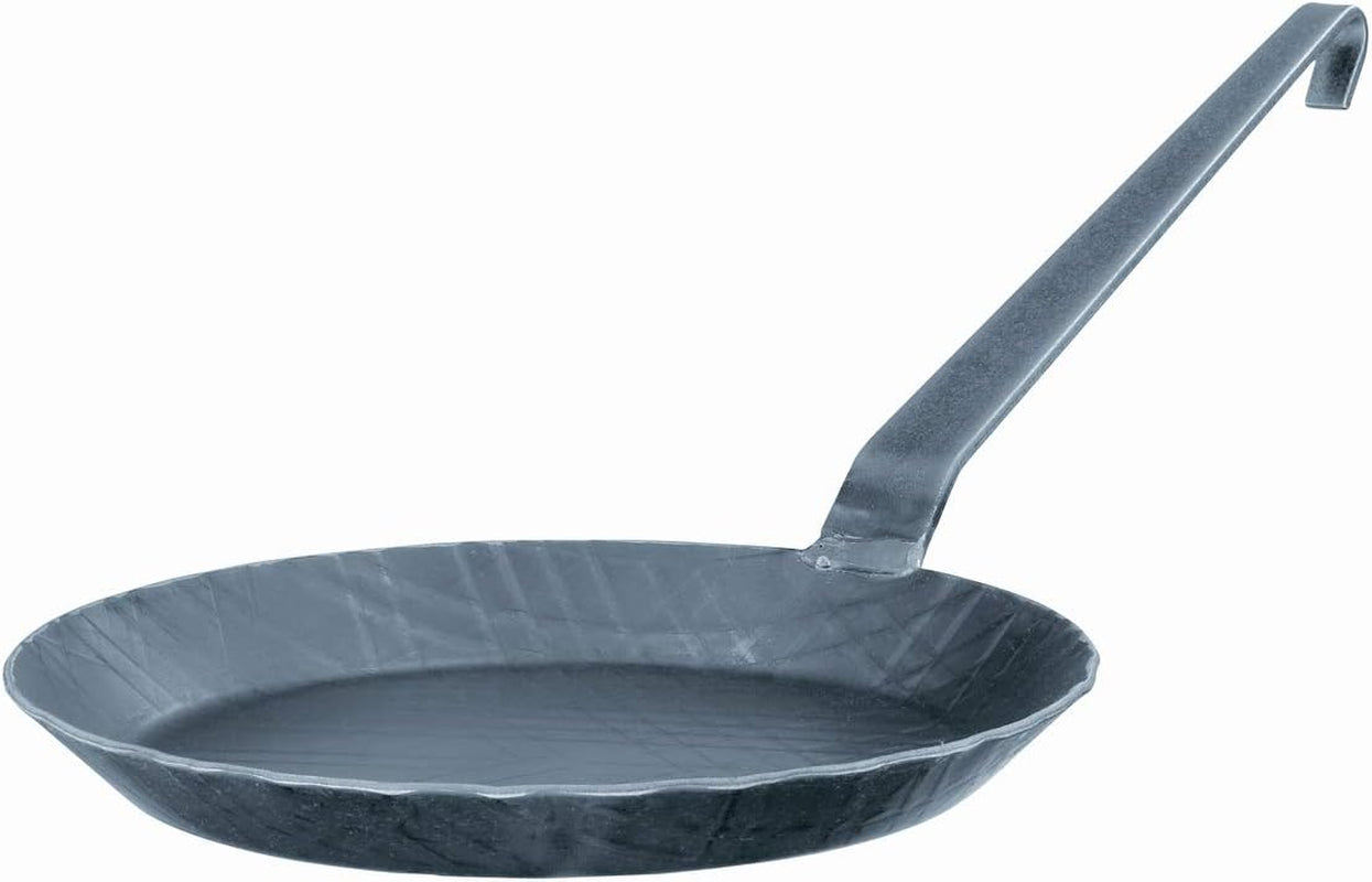 RÖSLE Schmiedeeisenpfanne Serie 1888, hochwertig, hoher Rand für knusprige Pommes und schnelles Braten von Fleisch, geeignet für Grill und Induktion. Töpfe und Pfannen Naty Shop 24 cm
