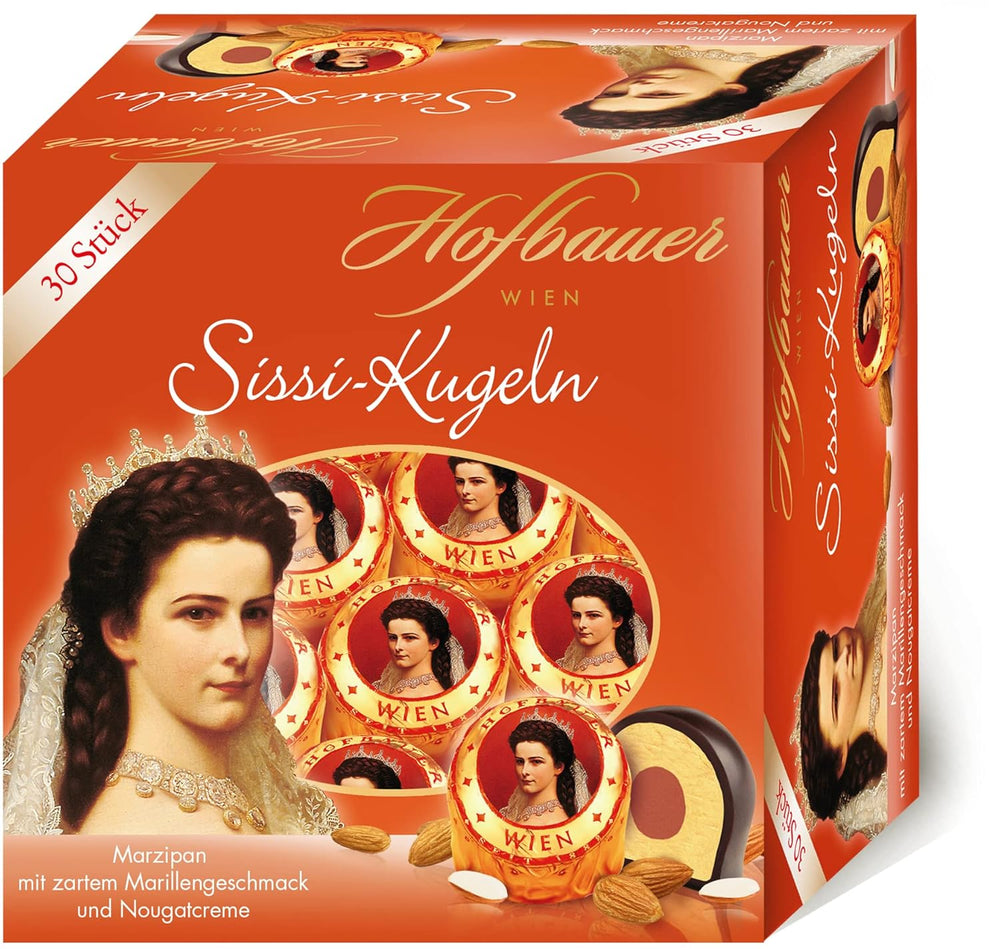 Hofbauer Wiener Sissikugeln Box 600g (30 Stk.)