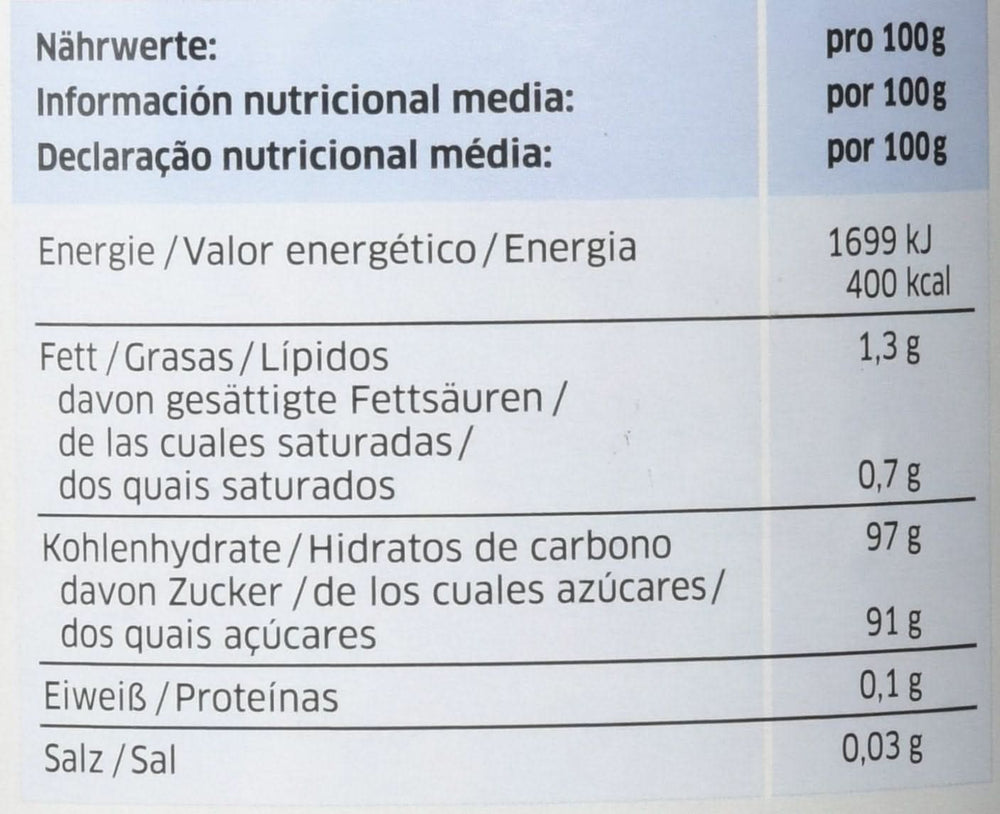 Dr. Oetker Professional Streusel aus farbigem Zucker zum Backen und Dekorieren, 700 Gramm Naty Shop