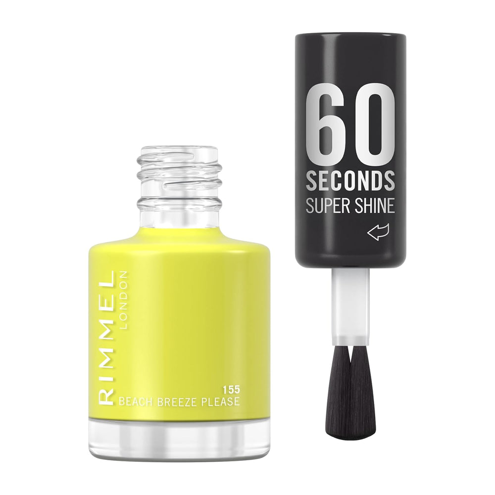 Super Shine 60 Seconds Nagellack, 155 Beach Breeze Please, 8 ml