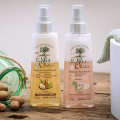 - Spray de descurcare, îngrijire, fără clătire și silicon, uleiuri de măsline, shea & argan, descurcă, repară și hrănește - păr uscat și deteriorat - 150 ml Produse pentru descurcarea părului Naty Shop