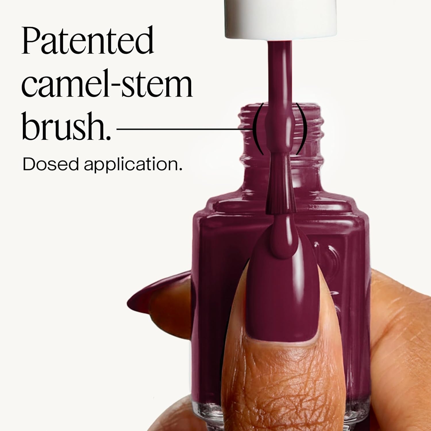 Essie Nagellack für intensiv gefärbte Nägel, Nr. 249 g Ginza, Violett, 13,5 ml