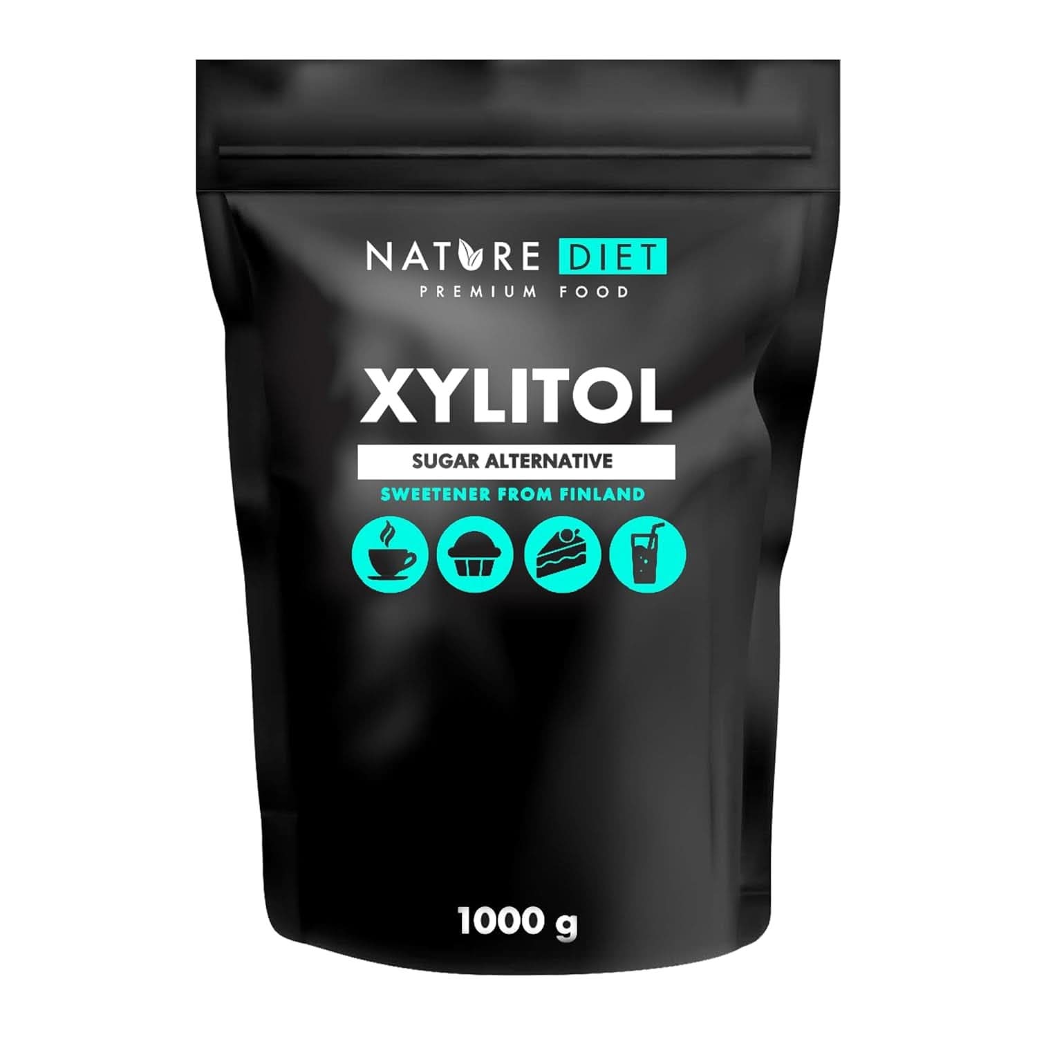 Nature Diet Xylitol, 1 kg Süßstoffe Naty Shop