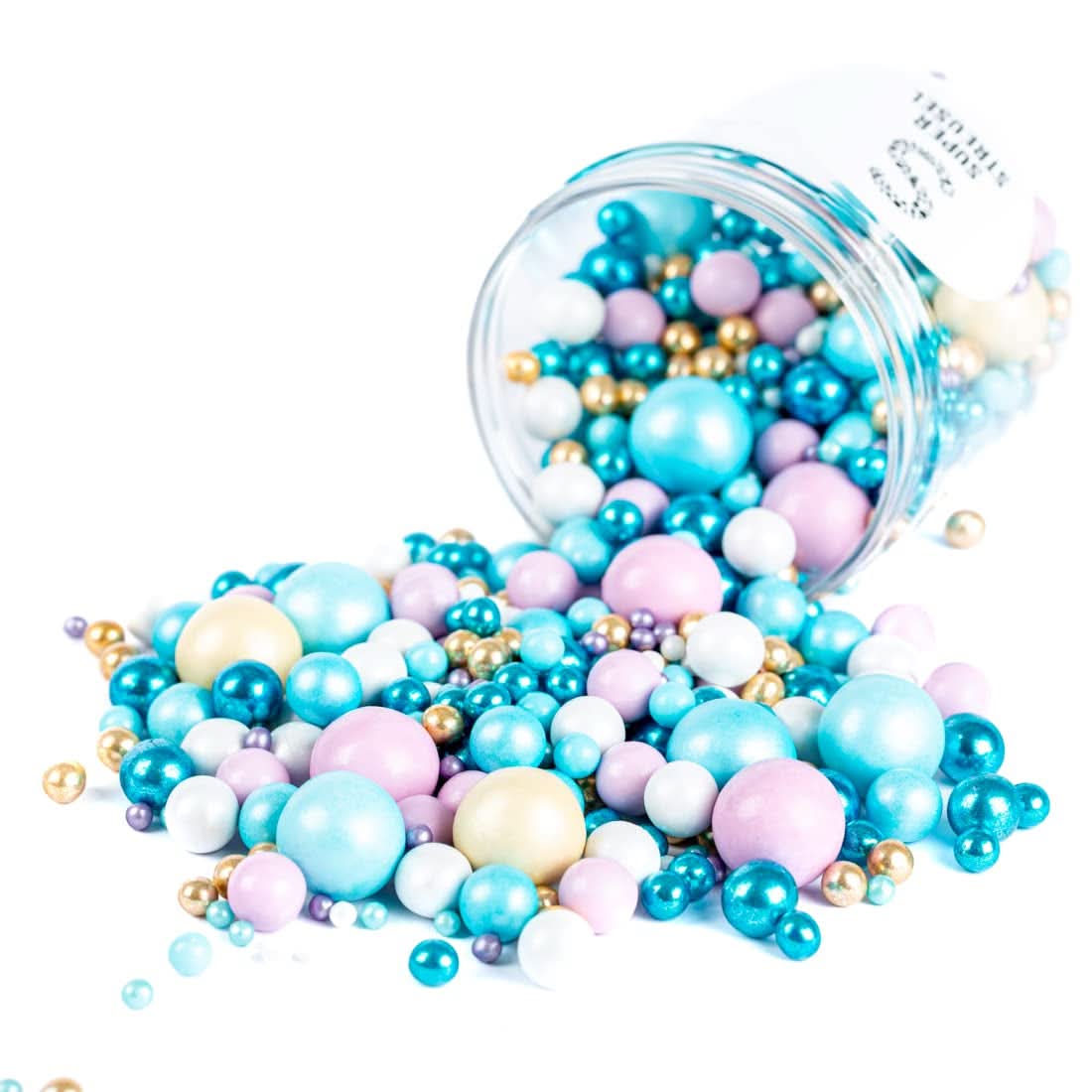 Super Streusel Sea Bubbles, Perlen und Zuckerkugeln, 190 Gramm Naty Shop Default Title