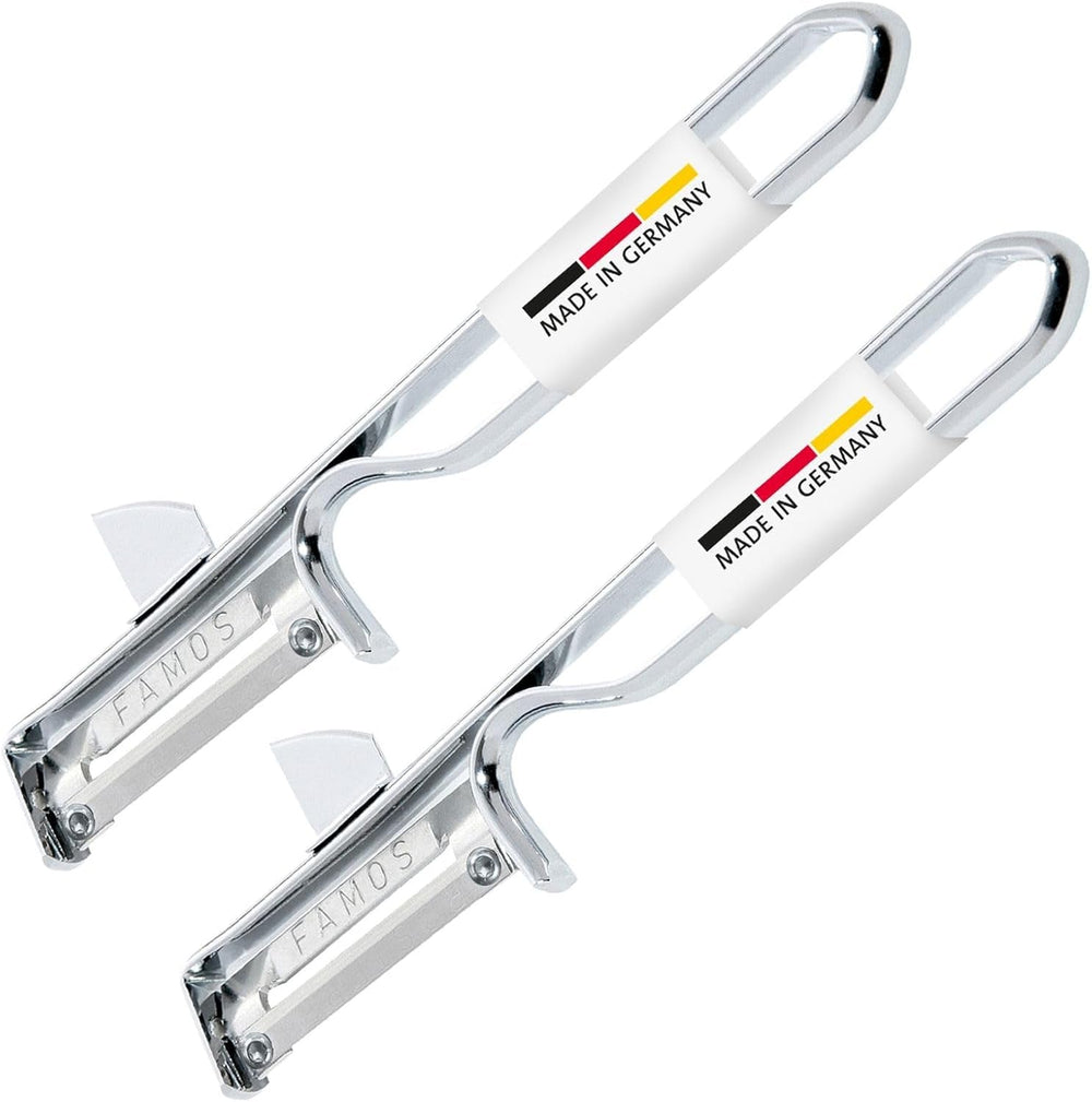 Westmark 106122E1 Schäler, Chromstahlklinge, rostfrei Schäler Naty Shop Famos, 2 Stück