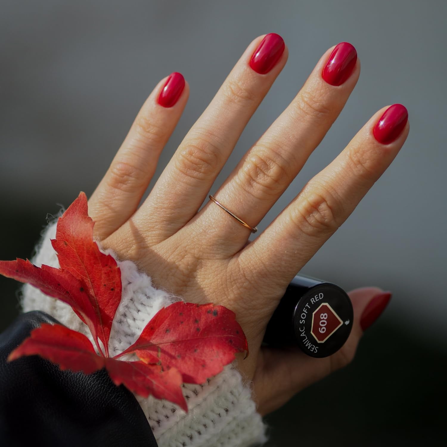 Semilac UV-Nagellack 608 Soft Red 7 ml