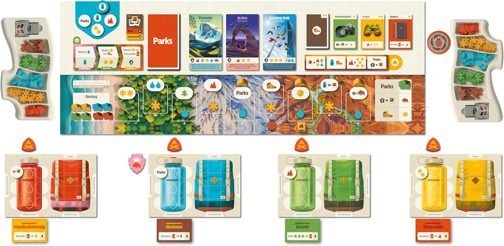 Parks (2. Auflage), 26,7 cm x 26,7 cm x 0,1 cm