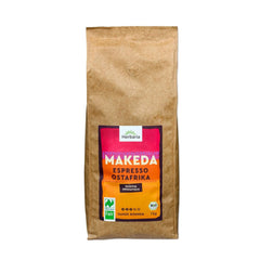 Herbaria MAKEDA Organic Espresso Whole Beans 1Kg - Naturland Fair Certified din Africa de Est - Arome prăjite cu cacao și note de lemn de stejar - boabe de cafea organice perfecte pentru filtre portabile și mașini automate de cafea Cafea Naty Shop Boabe întregi Makeda 1 Kg Espresso