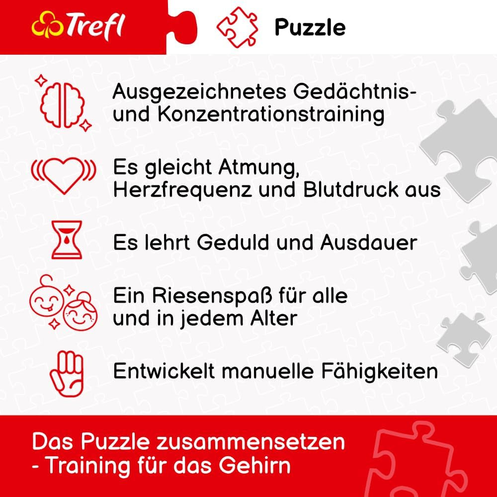Trefl TR27121 Puzzle, mehrfarbig, 96,1 x 68,2 cm, Puzzle Naty Shop