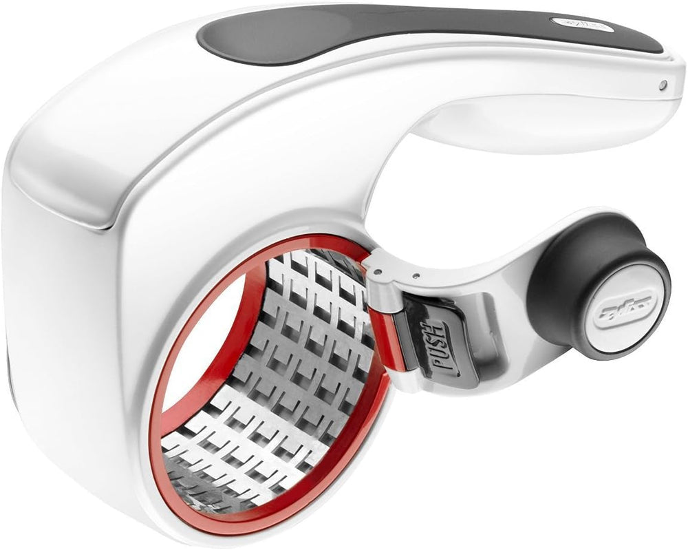 ZYLISS Classic Käsereibe E900010, feine Edelstahltrommel, 16 x 8,5 x 8,5 cm Schäler Naty Shop Alles Käse Käsereibe