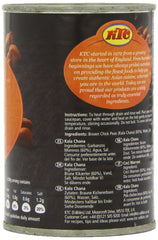 - Braune Kichererbsen (aus der Dose), 12er Pack (12 x 400g)