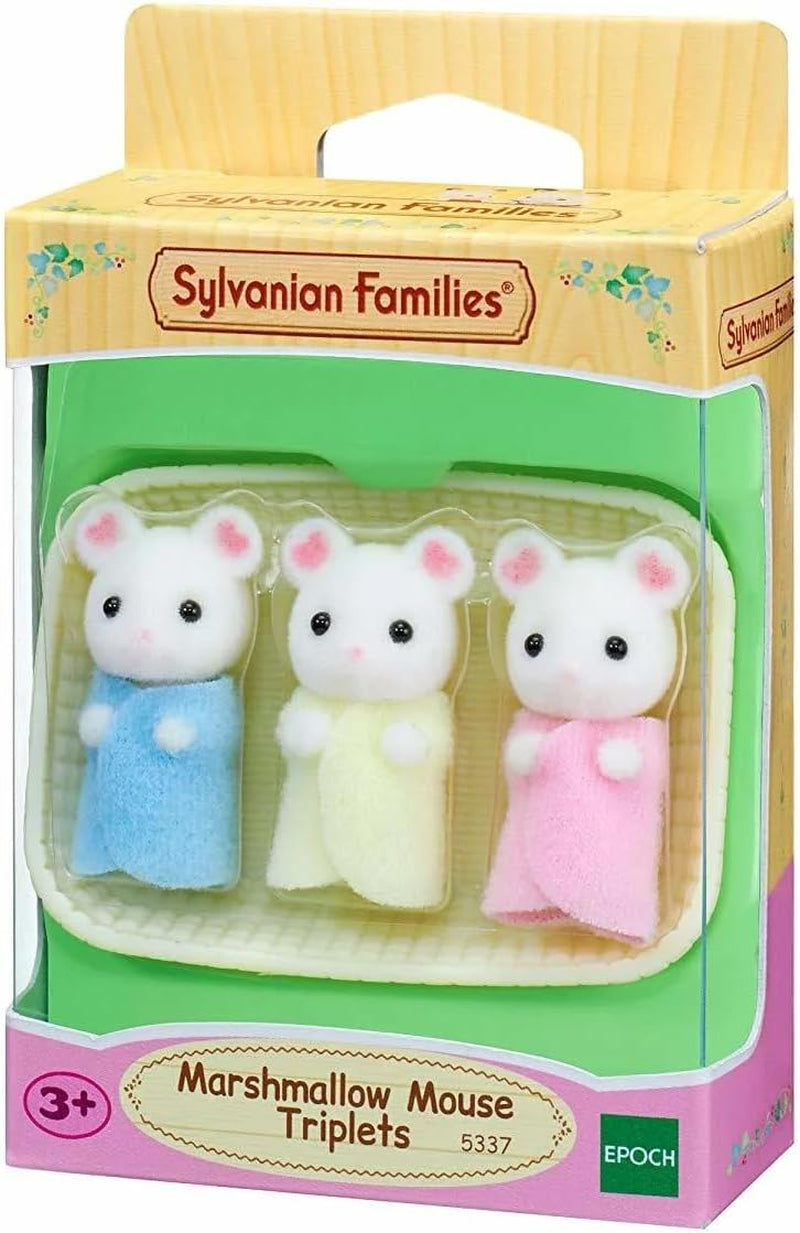 Sylvanian Families L5337 Marshmallow Mäuse Drillinge - Figuren für Puppenhaus