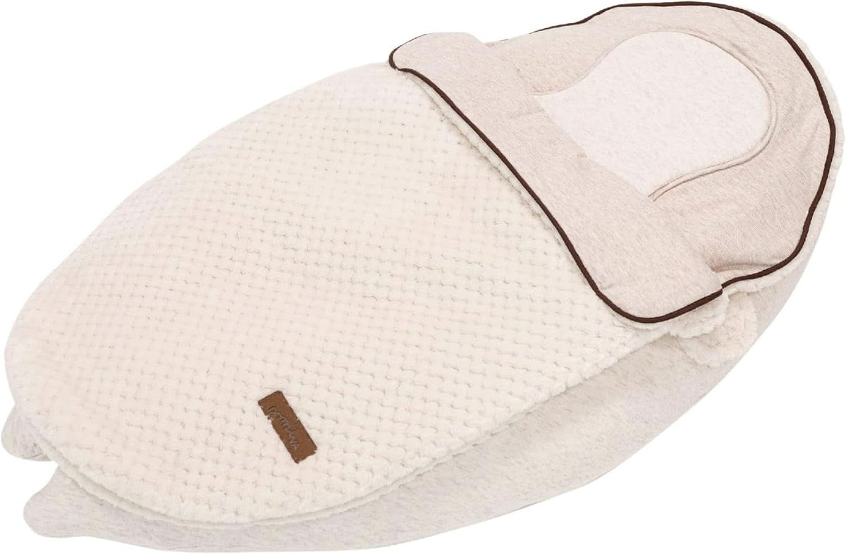 Multifunktionales Stillkissen, 4 in 1, Soft Nova, beige, Einzelkissen: 202 cm, Sessel, 40 x 75 x 22 cm Zubehör Essen und Stillen Bebe Naty Shop