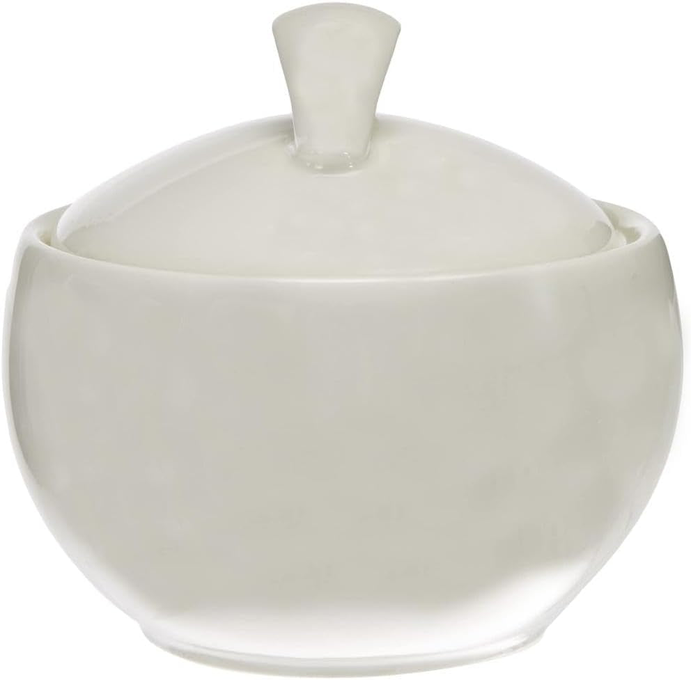 Zahărniță Villeroy & Boch New Cottage Basic, 450 ml, înălțime: 6,5 cm, porțelan premium, alb