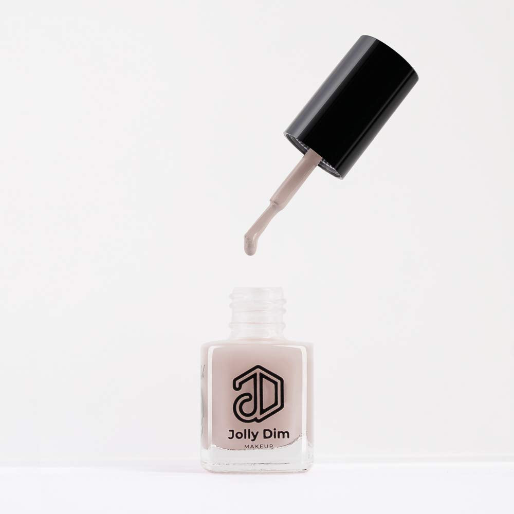 Jolly Dim von Inglot Nail Polish Crepe 2. Nagellack mit Glanzeffekt