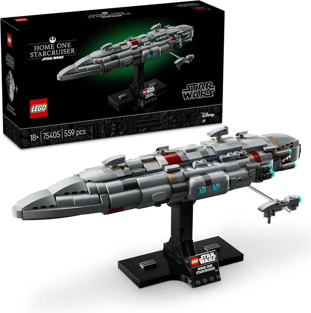LEGO Star Wars 75405 Home One Starcruiser aus „Die Rückkehr der Jedi-Ritter“ – Raumschiffmodell – Fantasy- und Sammlungsset zum Bauen und Ausstellen – Geschenk für erwachsene und jugendliche Fans. Bausets. Besuche den LEGO-Store. Standardtitel