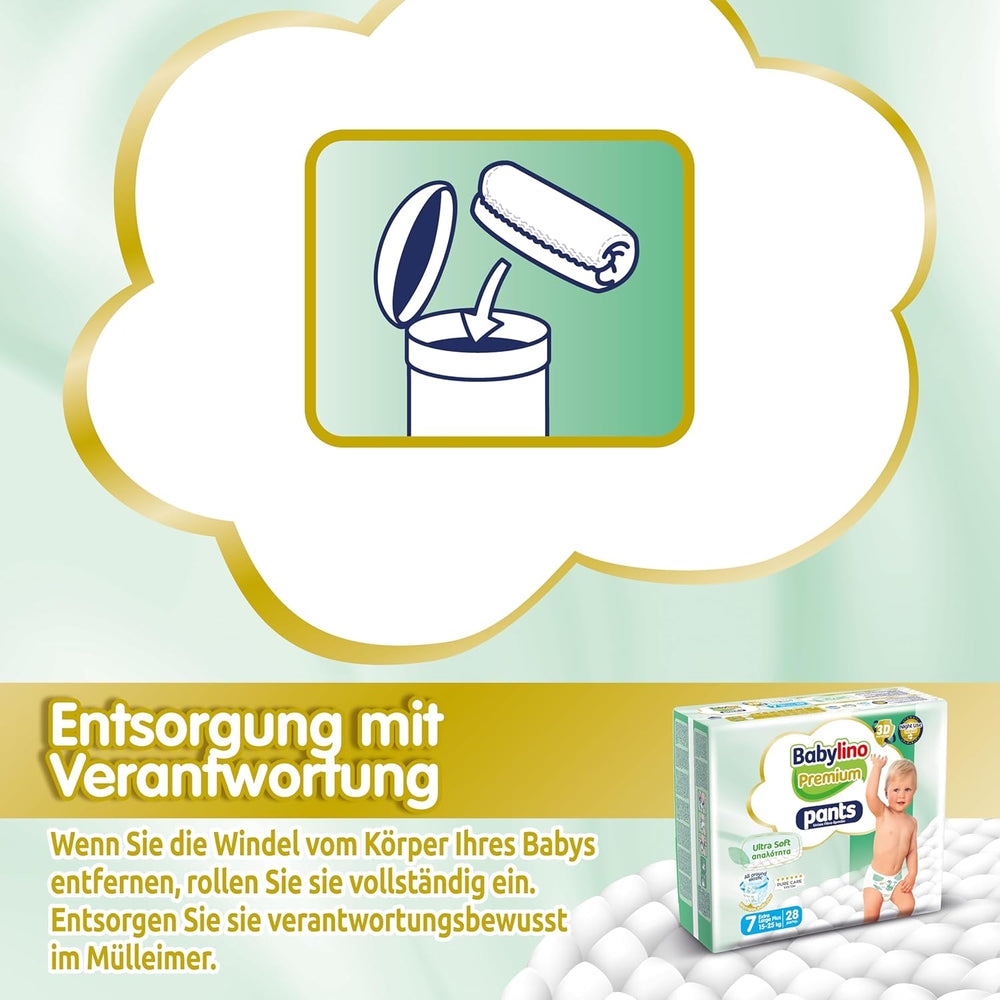Premium-Hose, Größe 7, Ultra Soft Filter, XL Plus (15-25 kg), 28 Stück