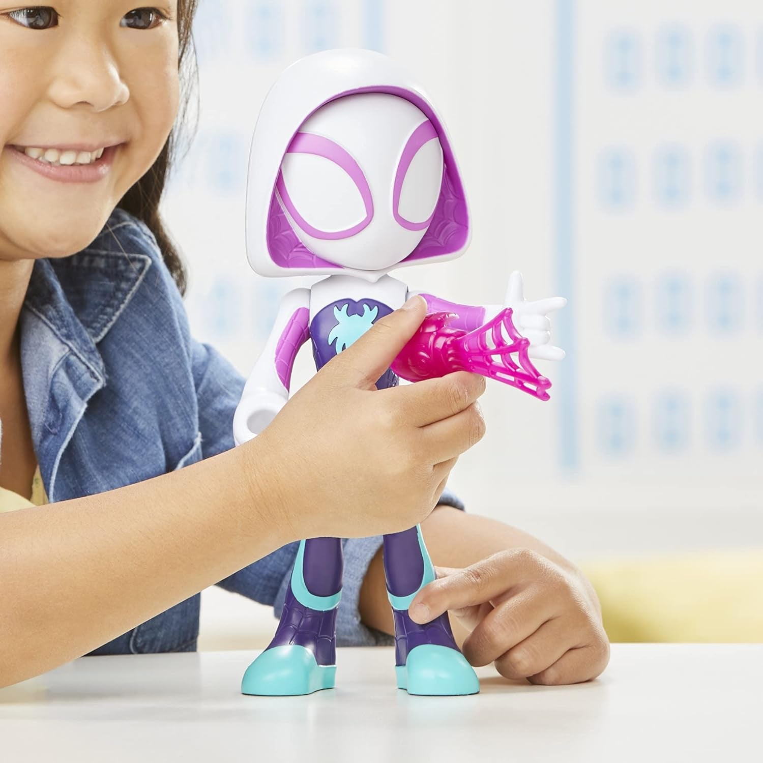 Marvel Spidey and His Amazing Friends Supersized Hero 22.5-Cm Action Figures 3-Pack Action figures Naty Shop