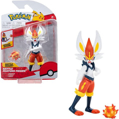 Pokémon PKW0164 - Battle Feature Figure - Liberlo, figură mobilă oficială, 11,5 cm Action figures Naty Shop Liberlo
