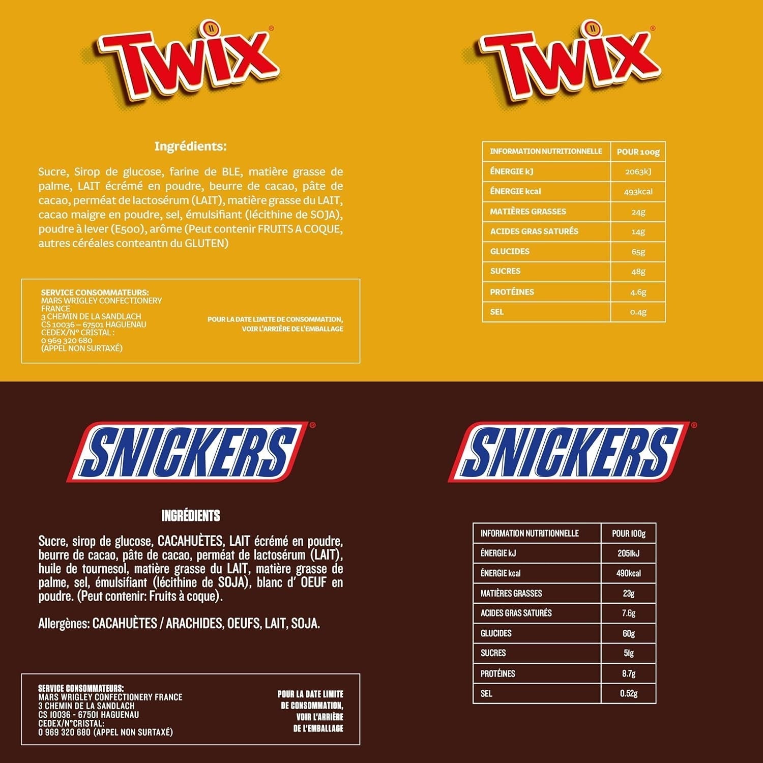 Packet Mix, Mars, Snickers, Bounty, Twix, Milky Way und andere Naty Shop-Schokoladenbonbons