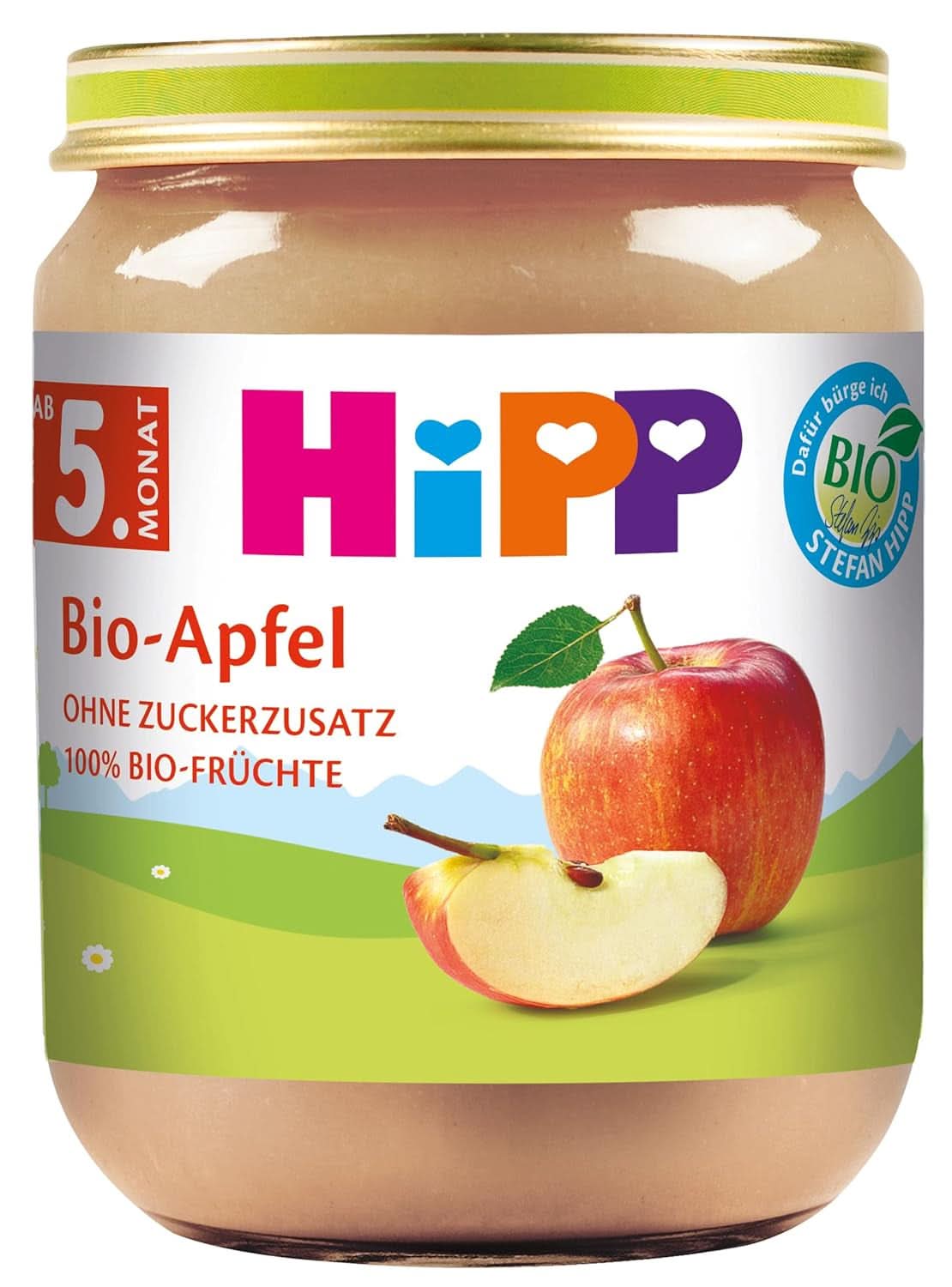 Hipp für kleine Feinschmecker, Nektarinen in Äpfeln und Mangos, ohne Zuckerzusatz, 6 x 190 Gramm Mutter und Kind Naty Shop 125 Gramm Multifrucht