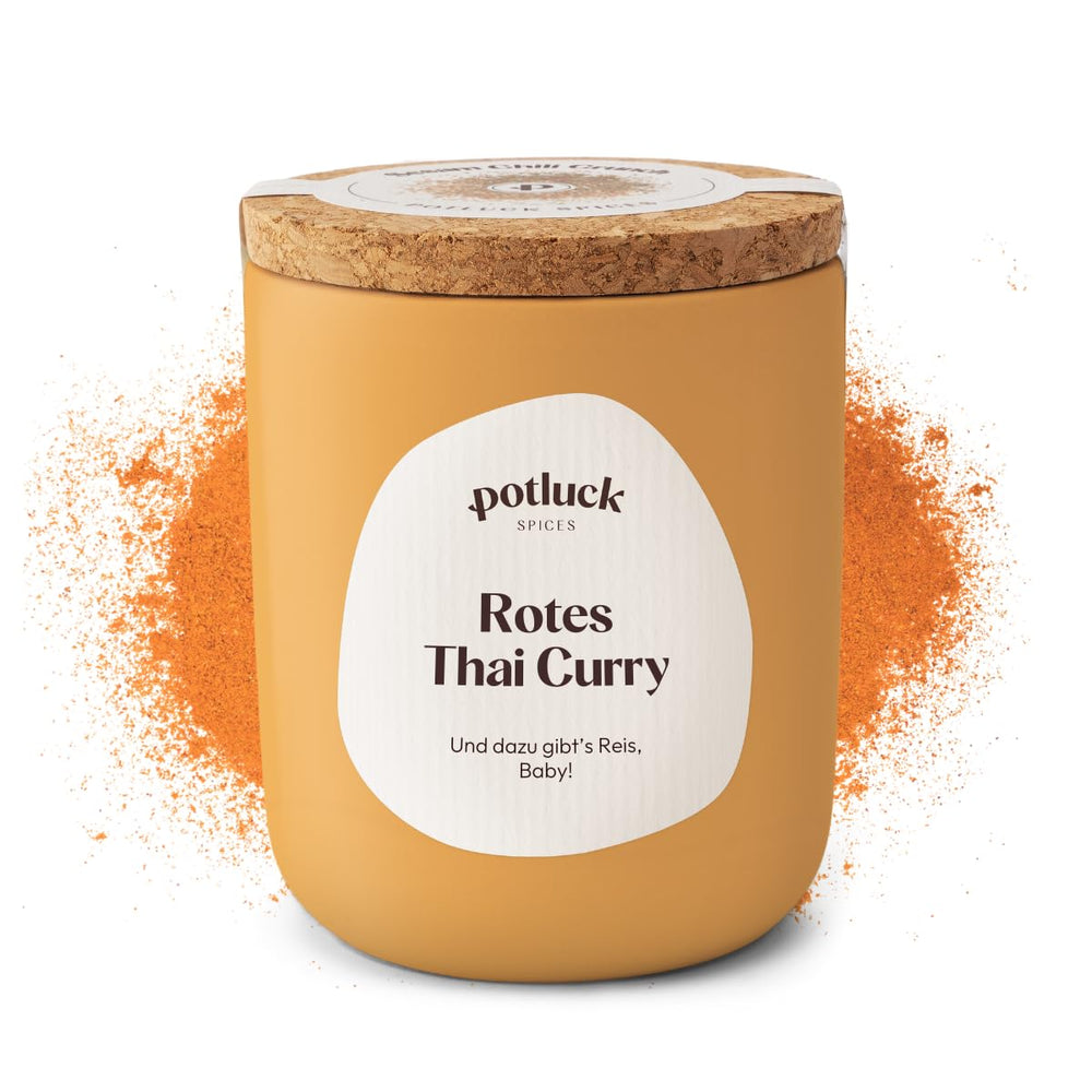 Potluck | Umami Crunch | Würzmischung im Keramiktopf | 75 g | Vegan, glutenfrei und mit natürlichen Zutaten