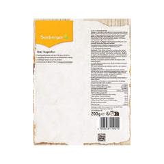 Seeberger, harmonische Mischung aus Birnen, Pfirsichen, Aprikosen, Pflaumen, Äpfeln und Ananasstücken, 12 x 200 Gramm Dehydrierte Produkte Naty Shop