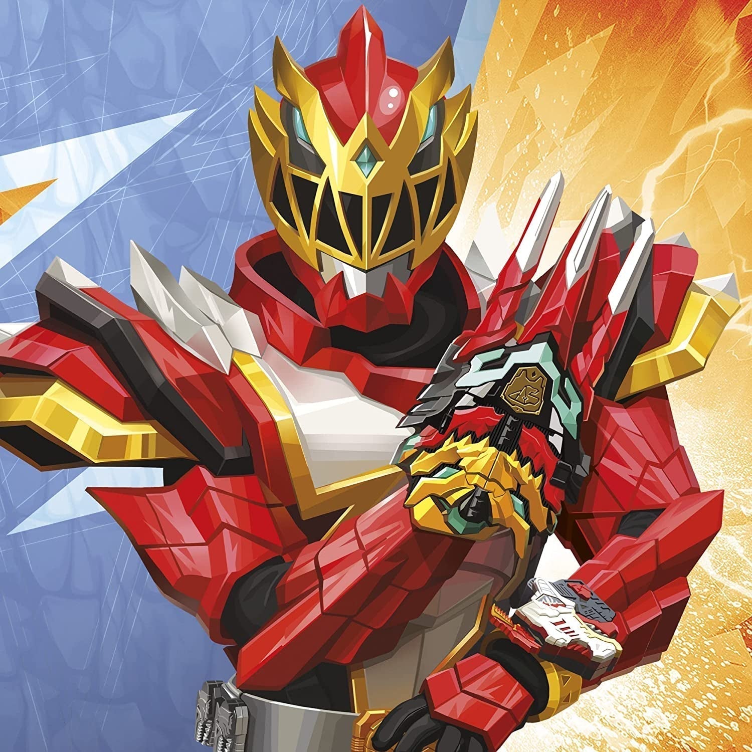 Power Rangers Dino Knight Morpher Series Inspirierte Lichter Sound Tasten Spielzeug 15 cm Actionfiguren Naty Shop