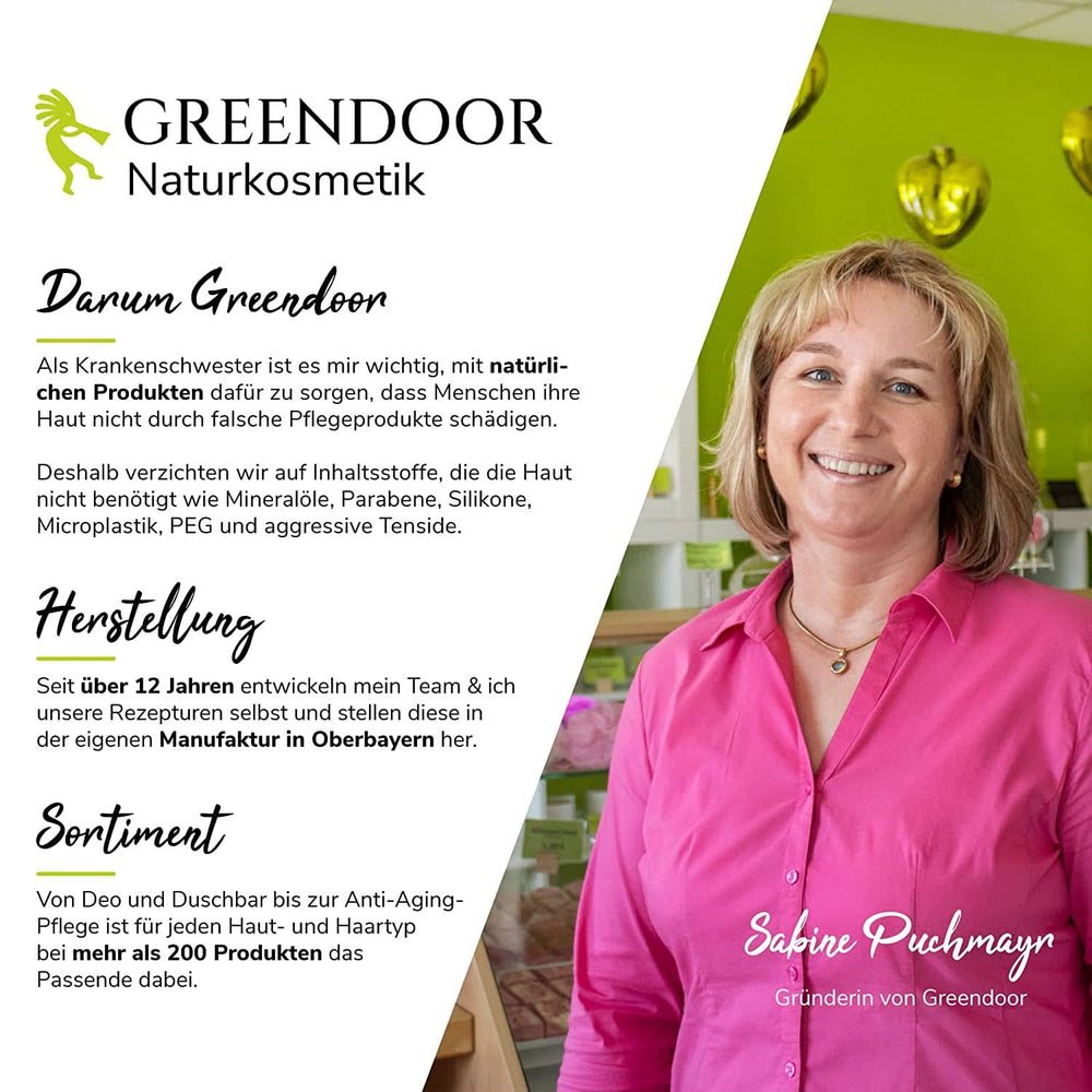 GREENDOOR Körperpeeling, vegan, Zitronenduft, 280 g Kosmetik und Schönheit Naty Shop