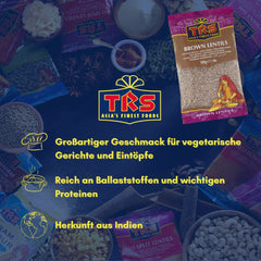 TRS - Ganze braune Linsen - (1 x 500g)