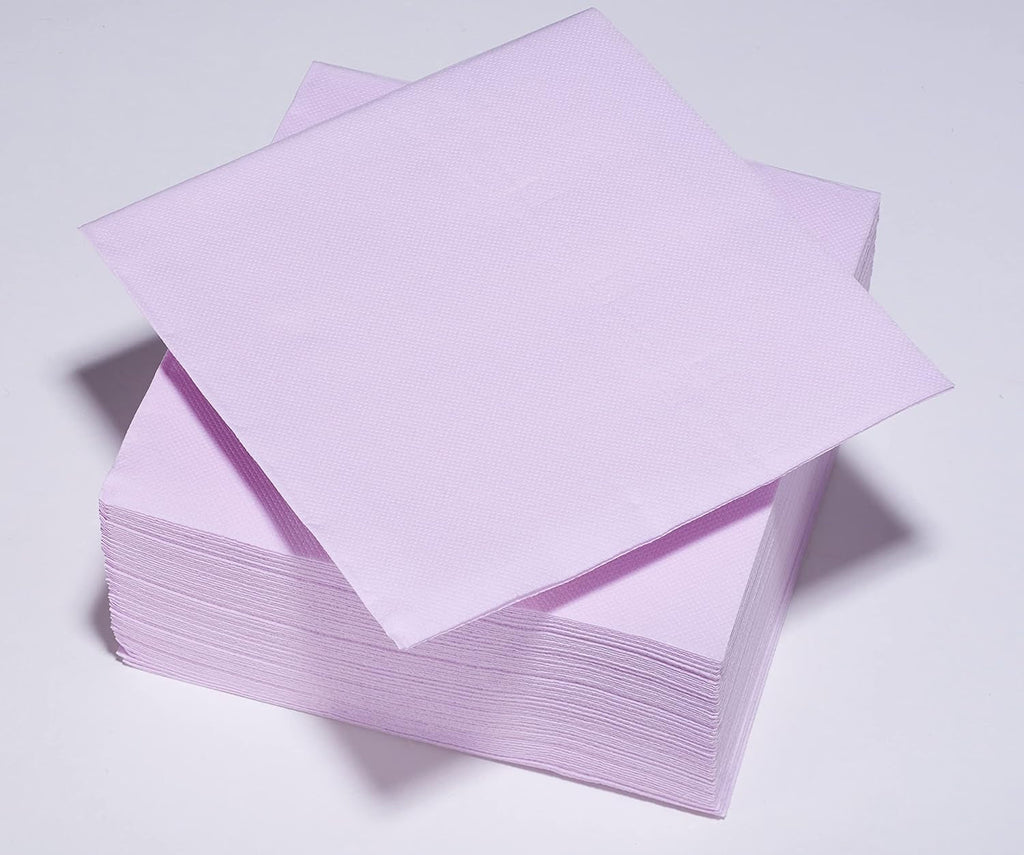 - Șervețele de hârtie Tex Touch - Negre - Șervețele certificate Fsc® - Reciclabile și Biodegradabile - Set de 40 de șervețele negre mari 38 X 38 Cm