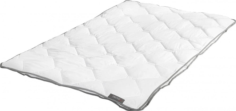 Badenia Trendline Micro Kochfeste, leichte Steppdecke für den Sommer, maschinenwaschbar bis 95 Grad, 135 x 200 cm, Öko-Tex-zertifiziert, hergestellt in Deutschland. Steppdecken und Quilts Naty Shop 135 x 200 4-Jahreszeiten-Steppdecke