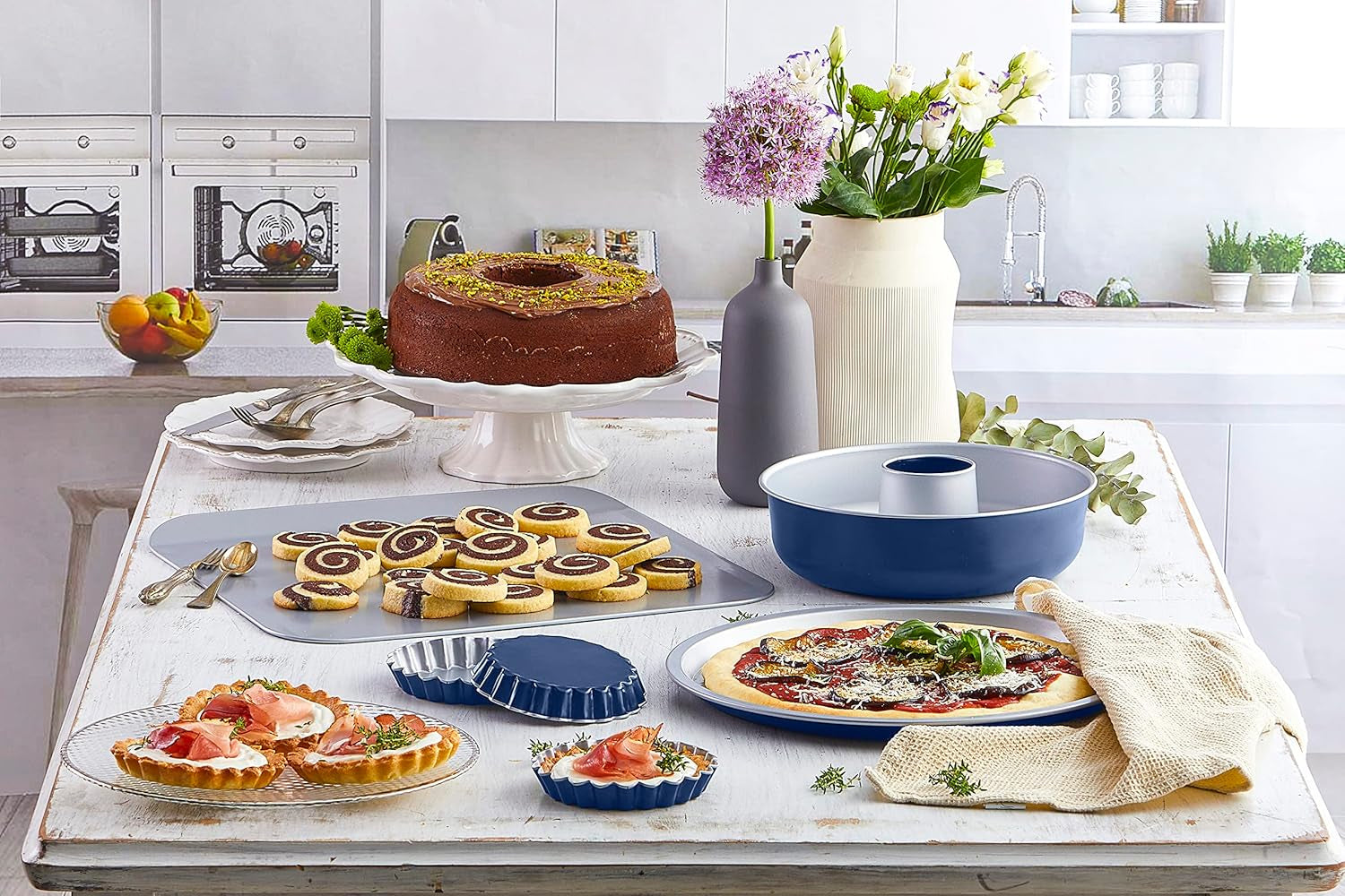 Linie XBake, Plumcake-Form 25x11 cm, Stahl mit Antihaftbeschichtung, ökologisch, Formen und Bleche zum Backen Naty Shop