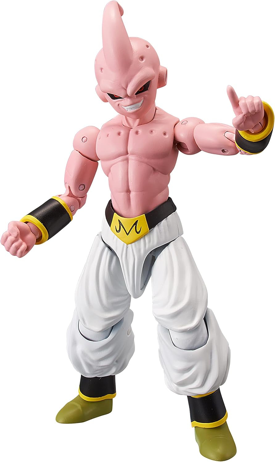 BANDAI - Dragon Ball Super - Figurine Dragon Stars 17 Cm - Super Saiyan Broly - Figura articulată Broly - Licența oficială Dragon Ball - Jucărie pentru copii 4+ ani - 36190J Action figures Naty Shop Forma finală Majin Boo