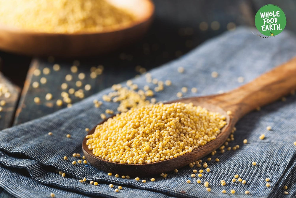 Erdvollkornhirse – gentechnikfrei – natürlich – vegan – milchfrei – ohne Zuckerzusatz – 1 kg