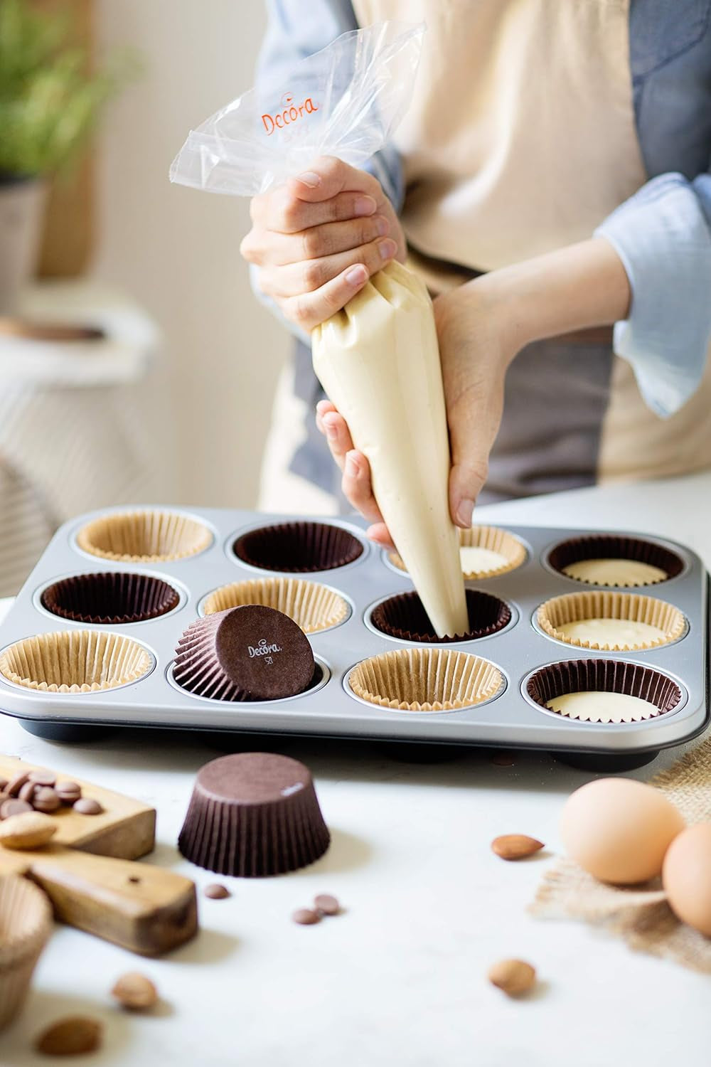 0062750 Backform für 12 Muffins Formen und Bleche zum Backen Naty Shop