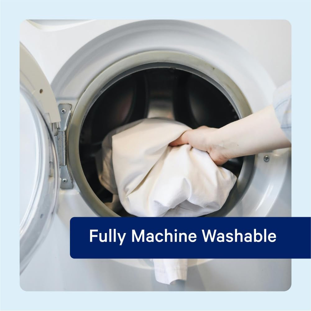 Pernă Casper Sleep Essential pentru dormit, King, alb Perne standard Naty Shop