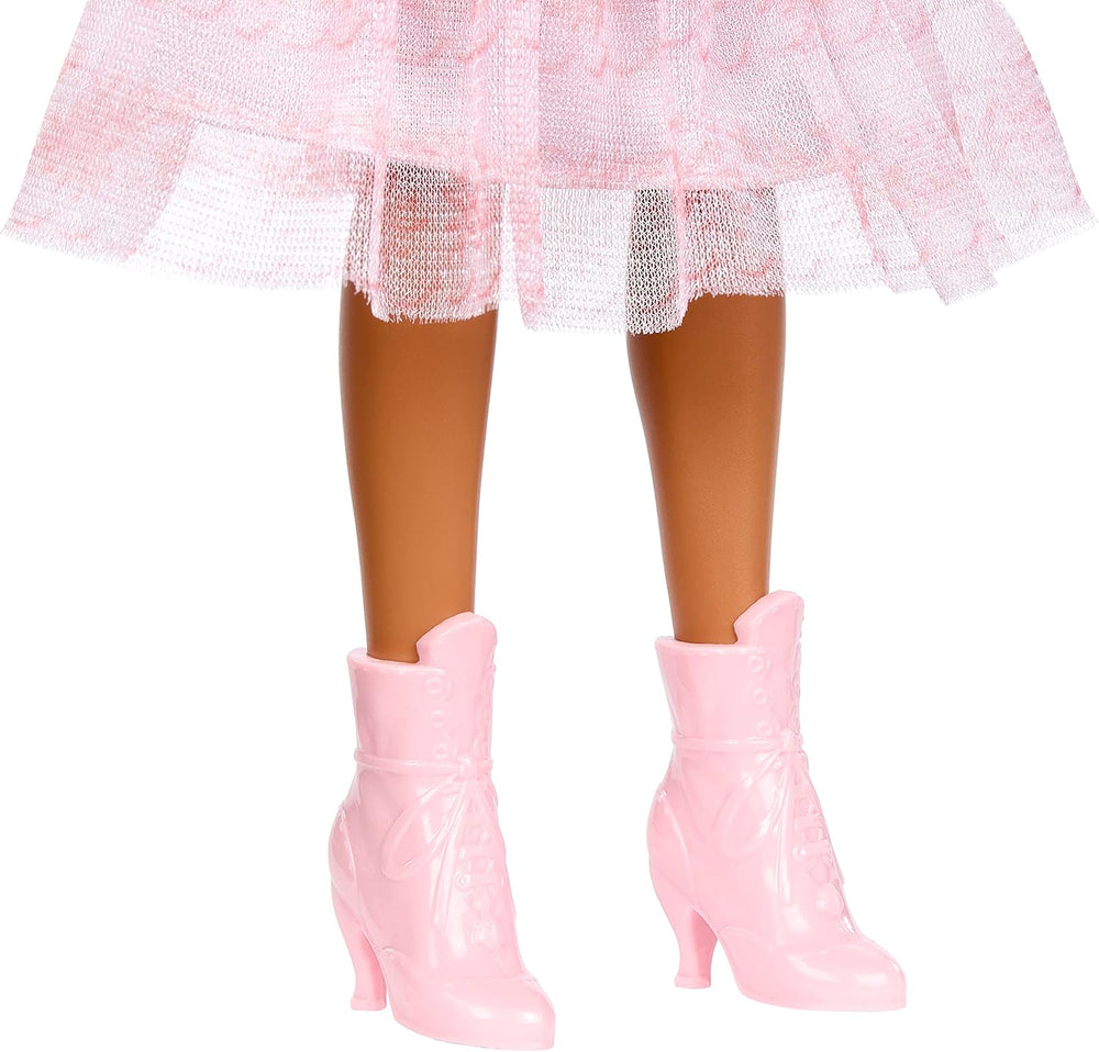 Mattel DISNEY Arielle, die Meerjungfrau - Festliche Arielle-Puppe mit pinkfarbenem Kleid und roten Haaren, beweglich mit 5 Gelenken und Frisierspaß, für Kinder ab 3 Jahren, HPD90