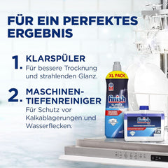 Detergent pudră Finish Classic, fără fosfați - pentru un rezultat strălucitor la spălarea vaselor Detergenti Bucatarie Naty Shop