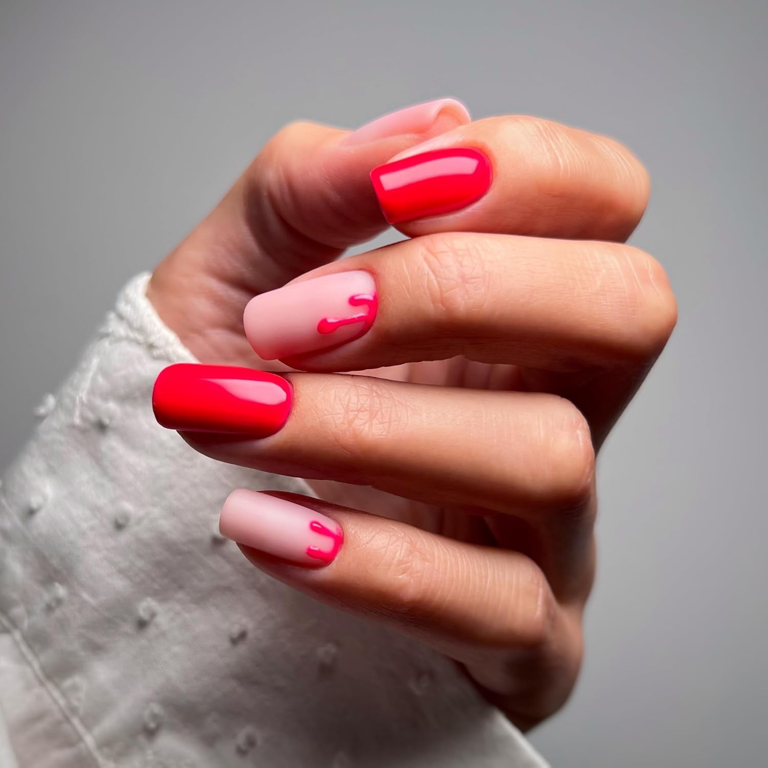 Semilac Top Coat Nagellack 7 ml, innovativ, UV/LED, Hybrid-Nagellack, glänzendes Finish, schützt, transparent