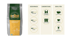 Jacobs Professional Le Grand Café Cream, ganze Kaffeebohnen 1 kg, mild, Intensität 2/5 Coffee Naty Shop