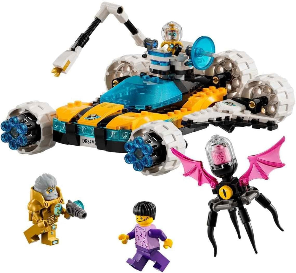 LEGO Dreamzzz 2-in-1-Spielzeugauto oder Space-Shuttle-Set „Mr. Oz‘ Weltraum-Buggy“ enthält Mr. Oz, Albert und Jayden als Minifiguren, Weltraumgeschenk für Kinder ab 8 Jahren, 71475 Bausets Besuchen Sie den LEGO-Store